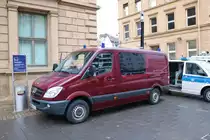 Bundespolizei Mercedes Benz Sprinter am 01.02.20 in Mainz Hbf 