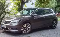 Nissan Pulsar. Foto: Pécs (HU), August, 2019.