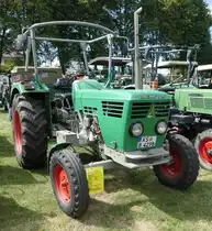 =Deutz 5006, Bj. 1969, 45 PS, steht bei der Oldtimerausstellung in Gudensberg im Juni 2019
