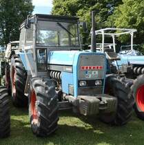 =Eicher 3656, Bj. 1981, 85 PS, steht bei der Oldtimerausstellung in Gudensberg im Juni 2019