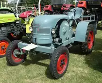 =Kramer K 12 V, Bj. 1951, 12 PS, steht bei der Oldtimerausstellung in Gudensberg im Juni 2019