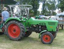 =Deutz 4006 steht bei der Oldtimerausstellung in Gudensberg im Juni 2019