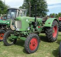 =Fendt Dieselross F 40, steht bei der Oldtimerausstellung in Gudensberg im Juni 2019