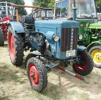 =Hanomag R 16 steht bei der Oldtimerausstellung in Gudensberg im Juni 2019