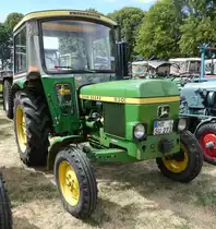 =John Deere 830 steht bei der Oldtimerausstellung in Gudensberg im Juni 2019