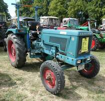=Hanomag Perfekt 400 steht bei der Oldtimerausstellung in Gudensberg im Juni 2019