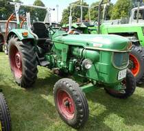=Deutz steht bei der Oldtimerausstellung in Gudensberg im Juni 2019