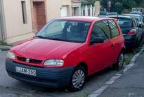 Seat Arosa. Foto: September 2019, Pécs, Ungarn.
