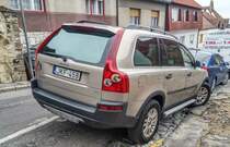 Volvo XC90. Foto: Oktober 2019, Pécs, Ungarn.