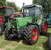 =Fendt Farmer steht bei der Oldtimerausstellung in Gudensberg im Juni 2019