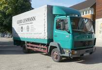 =MB LK 814 von der Tischlerei LESMANN steht im September 2019 am Hermannsdenkmal