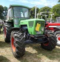 =Deutz 8006, Bj. 1973, 80 PS, steht bei der Oldtimerausstellung in Gudensberg im Juni 2019