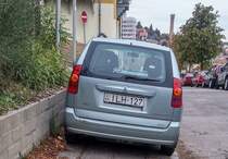 Mitsubishi Space Star (Oktober, 2019, Pécs, Ungarn).