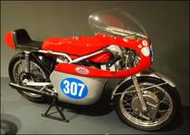 Rennmotorrad Jawa 350 Z, 2xOHC 1964, 52 HP(František Šťastný), Sonderausstellung Jawa in Nationales Technisches Museum Prag am 8.1.2020