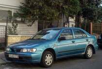 Nissan Almera. Aufnahme: Pécs (Ungarn) September, 2019.