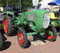 =Güldner A2KN, steht bei der Oldtimerveranstaltung der  Alten Zylinder  in Hilders, Juni 2019