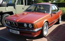 =BMW 635 CSI, Bj. 1981, 218 PS, steht bei der Oldtimerveranstaltung der  Alten Zylinder  in Hilders, Juni 2019