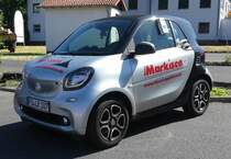 =Smart von  rhoen-markisen  steht im Juni 2019 in Hilders