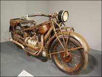 Wanderer K 500 Baujahre 1928, Sonderausstellung Jawa in Nationales Technisches Museum Prag am 8.1.2020. JAneček und WAnderer wurden JAWA