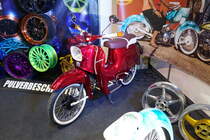 Simson Schwalbe KR-51/1 von 1967. 50ccm. Foto: BMT (Berliner Motorrad Tage) Febr. 2020