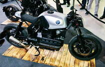 BMW K100 Cafe Racer. Bauj. 1984.  Foto: BMT (Berliner Motorrad Tage) Febr. 2020