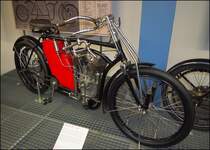 Laurin & Klement - Slavia 812ccm, 3,7 HP,85km/st, Baujahre 1905, Nationales Technisches Museum Prag am 8.1.2020.