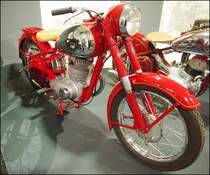Jawa 350 OHC 1946, Sonderausstellung Jawa in Nationales Technisches Museum Prag am 8.1.2020