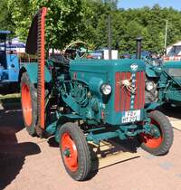 =Hanomag R 16 steht bei der Oldtimerveranstaltung der  Alten Zylinder  in Hilders, Juni 2019