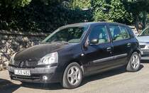 Renault Clio Mk2, gesehen in September 2019, Pécs (Ungarn).