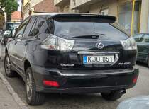 Lexus RX400h, gesehen in September 2019, Pécs (Ungarn).