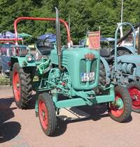 =Kramer, gesehen bei der Oldtimerveranstaltung der  Alten Zylinder  in Hilders, Juni 2019