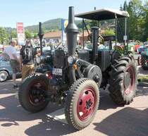 =Lanz, gesehen bei der Oldtimerveranstaltung der  Alten Zylinder  in Hilders, Juni 2019
