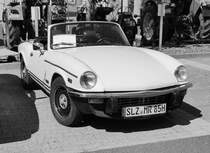 =Triumph Spitfire 1500, Bj. 1978, 74 PS, gesehen bei der Oldtimerveranstaltung der  Alten Zylinder  in Hilders, Juni 2019