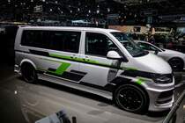 VW T6 Multivan, von ABT getunt (Autosalon Genf 2019).