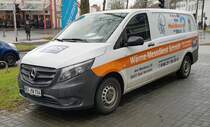 =MB Vito von Wärme-Messdienst SCHMIDT steht im Dezember 2019 in Fulda
