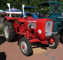 =Güldner Tessin, gesehen bei der Oldtimerveranstaltung der  Alten Zylinder  in Hilders, Juni 2019