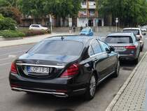 Mercedes-Benz S-Klasse, der Lofis Investment Group. Foto: September, 2019, Pécs, Ungarn.
