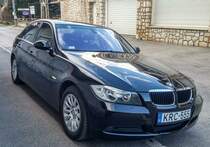 BMW 3 E90. Foto: Januar, 2020, Pécs, Ungarn.