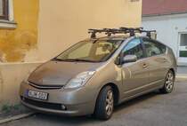 Toyota Prius II. Foto: September, 2019, Pécs, Ungarn.