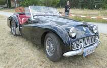 =Triumph TR 3, ausgestellt beim Oldtimertreffen in Ostheim, 07-2019