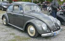 =VW Käfer, ausgestellt beim Oldtimertreffen in Ostheim, 07-2019