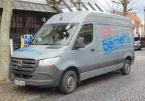 =MB Sprinter der Autovermietung BERNER steht im Januar 2020 in Hünfeld