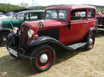 =Opel P 4 steht beim Oldtimertreffen in Ostheim, 07-2019