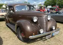 =Hudson 112 steht beim Oldtimertreffen in Ostheim, 07-2019