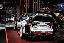 Rückansicht: Toyota Yaris WRC aus 2019. Foto: Autosalon Genf, 2019