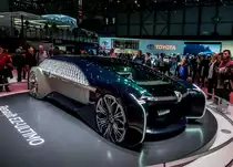 Renault EZ-ULTIMO ausgestellt auf dem Genfer Autosalon in 2019.