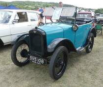 =Austin Seven, Bj. 1927, 11 PS, 748 ccm, steht beim Oldtimertreffen in Ostheim, 07-2019