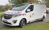 =Opel Vivaro der Gemeinde Petersberg steht im November 2019 in Marbach