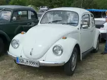 =VW Käfer, ausgestellt beim Oldtimertreffen in Ostheim, 07-2019