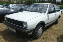 =VW Polo, ausgestellt beim Oldtimertreffen in Ostheim, 07-2019